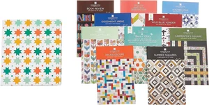 Missouri Star Favorite Quilt Sewing Patterns - Set of 10 Patterns with Storage B - Picture 1 of 6