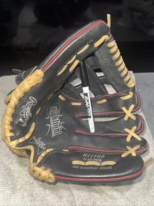 Guanto da baseball Rawlings Highlight Series H115HB 11,5 pollici tutta pelle guscio RHT - Foto 1 di 9