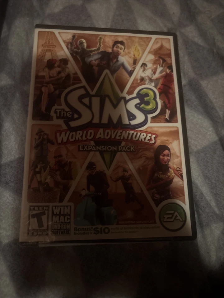 Sims 3: World Adventures (Windows/Mac, 2009) NIP Sealed EA sports New - Image 1 of 1