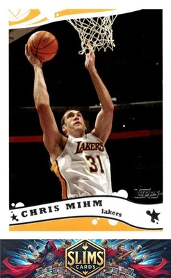 2005-06 Topps Los Angeles Lakers Chris Mihm #174 Foto 1 de 2