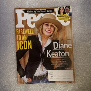 People Magazine October 27, 2025 ~ Diane Keaton 1946 - 2025 ~ Heather Lane - Imagen 1 de 2