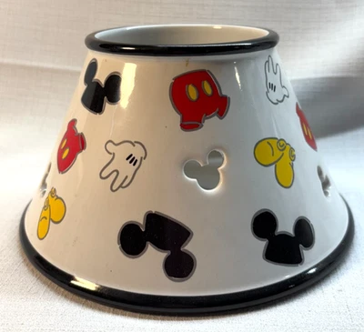 ¡FANTÁSTICO TOPPER DE VELA DE CERÁMICA DISNEY MICKEY MOUSE o SOMBRA! Foto 1 de 3