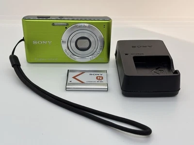 SONY Cyber Shot DSC-W530 Green 14.1MP 4x Zoom Digital Camera From Japan / Exc+ - Image 1 of 4