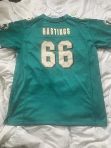 Miami Dolphins Jersey NFL Xl 18/20 Hastings 66on the back - Picture 1 of 5
