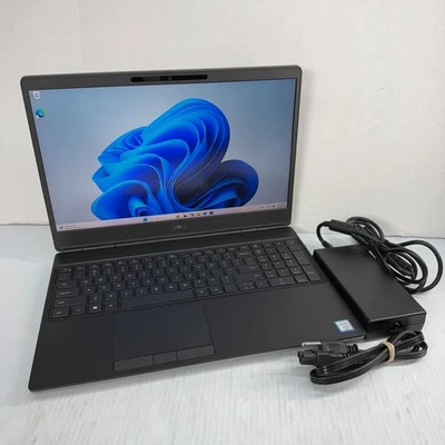 Dell Precision 7550 W-10855M 15.6" Windows 11 Pro Laptop 512GB SSD 32GB *SCRATCH - Image 1 of 4