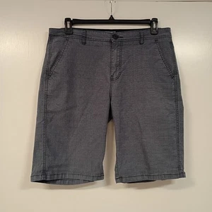 Ezekiel USA Herren Chino Shorts Gr. 36 bläulich grau kariert Schrittlänge 11" - Bild 1 von 11
