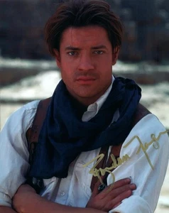 Brendan Fraser signed 8x10 Foto Bild handsigniert Pic mit COA - Bild 1 von 1