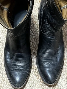 Schwarze Lucchese Herrenstiefel Größe 11,5 - BITTE ALLE FOTOS ANSEHEN - ohne Karton " - Bild 1 von 24