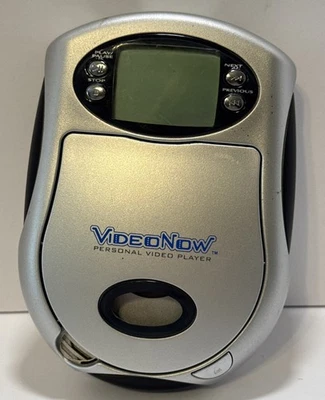 Винтажный персональный видеоплеер Video Now серебристый 2003 Hasbro проверенная работа - Изображение 1 из 4