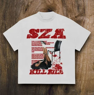 Camiseta gráfica vintage SZA: Top de música R&B retro unisex Foto 1 de 4