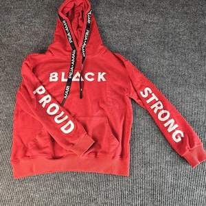 Peja Amari Hoodie Womens Large Proud Strong Say It Loud Graphic Pullover - Picture 1 of 12