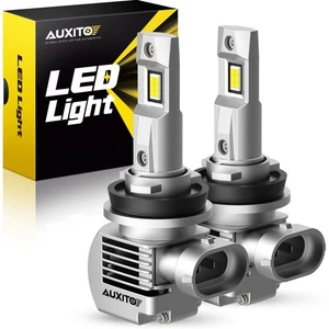 Kits de repuesto halógenos 6000K bombillas LED de haz bajo AUXITO H11 H8 2 un. - Imagen 1 de 12