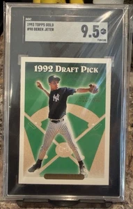 1993 Topps Gold Derek Jeter SGC 9.5 *HOF RC* - Bild 1 von 4
