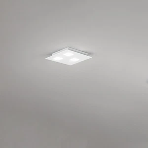 Plafoniera Moderna Pixel Metallo Bianco Acrilico 3 Luci Gx53 - Imagen 1 de 2