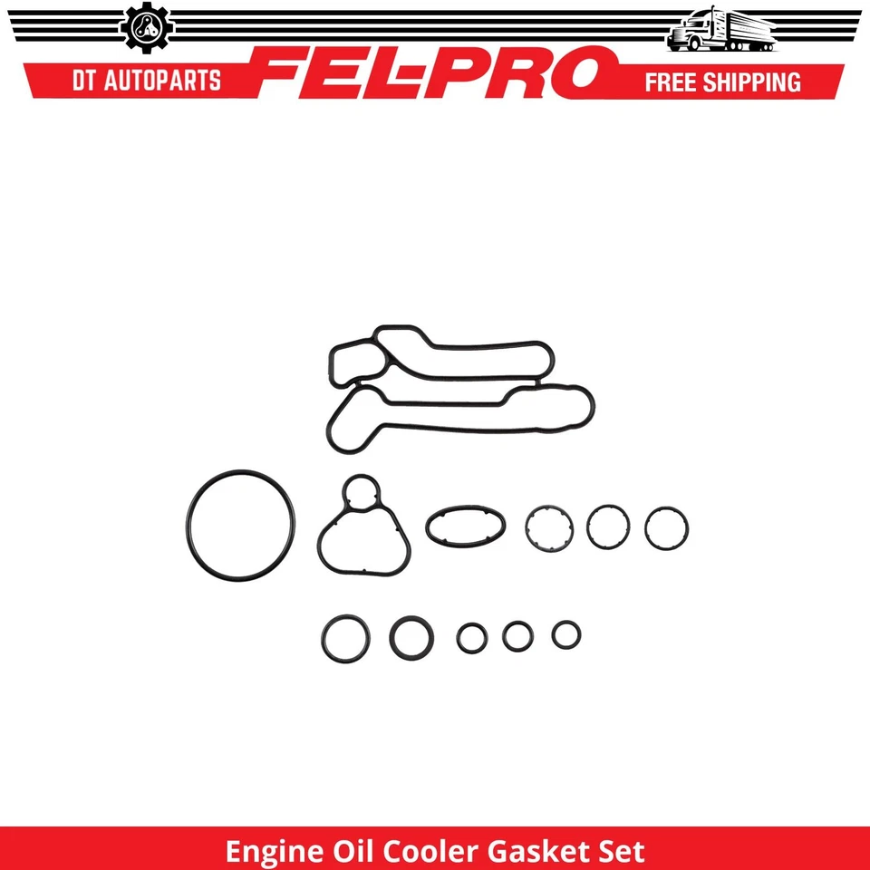 Juego de juntas de enfriador de aceite de motor Fel-Pro para Pontiac G3 Wave 2009 1,6 L L4 Foto 1 de 1
