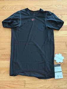 Pearl Izumi PRO Transfer Lite Dry Mesh Short Sleeve Baselayer Black Medium NWT - Picture 1 of 10