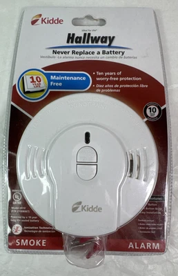Alarma de Humo Kidde Modelo 0910 Diez Años Duración Batería Nueva Precintada Fácil Instalación Foto 1 de 4