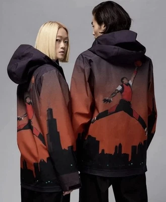 Suéter Nike Air Jordan Skyline GORE-TEX jaqueta solta tamanho XL HF9285-010 - Imagem 1 de 4