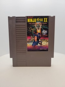 Ninja Gaiden II 2 The Dark Sword of Chaos Nintendo NES Authentic Tested Loose