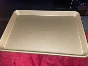 Williams Sonoma Jelly Roll Pan Backform goldfarben 13 1/2 x 9 1/2 - Bild 1 von 3