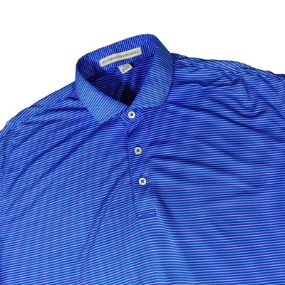 Holderness & Boure Jonathan's Landing 1696 Performance Golf Polo Shirt Large - Image 1 of 4