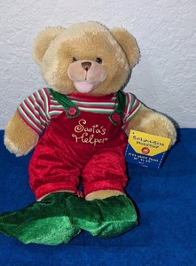 Santa's Helper Build A Bear Weihnachten Urlaub Plüsch Teddy Stofftier 15 Zoll Neu mit Etikett - Bild 1 von 5