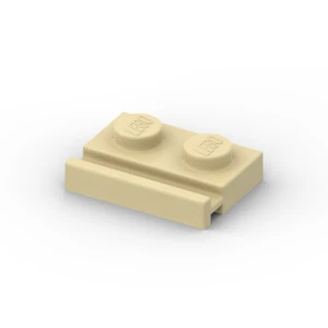 Lego 10x Platte Führungsschiene 1x2 plate door rail 32028 beige tan - Picture 1 of 1