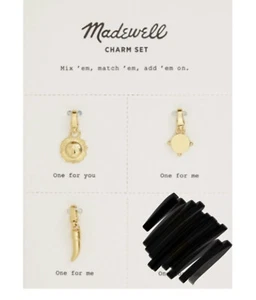 New Madewell 3 Charm Set - Picture 1 of 3
