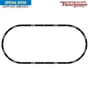 Fleischmann Piccolo Ballasted N oval 85 x 40cm BRAND NEW MSRP £59.70 - Picture 1 of 5