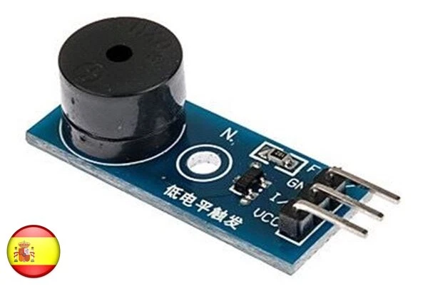 Módulo Zumbador Pasivo 5v buzzer 12mm magnético continuo Arduino Raspberry PI - Imagen 1 de 4