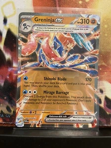 Greninja EX 106/167 Doppel seltene Dämmerung Maskerade Pokémon AGB - Bild 1 von 2