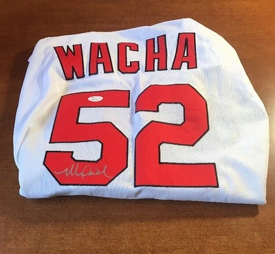 Michael Wacha Autographed St. Louis Cardinals Jersey JSA COA SIZE 50 - Image 1 of 4