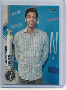 2020 Topps Update Photo Variations Christian Yelich Red Carpet #U269 - Brewers - Picture 1 of 2
