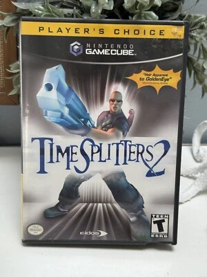 TimeSplitters 2 [Player's Choice] (Gamecube) *CIB COMPLETE!! ~ GCN 2002 Nintendo - Image 1 of 4