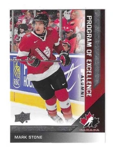 2013 UPPER DECK MARK STONE PROGRAM OF EXCELLENCE ALUMNI #223 TEAM CANADA - Picture 1 of 2