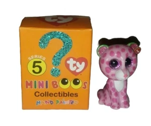 Figura Vinilo TY Mini Beanie Boos GLAMOUR el Leopardo (Serie 5) (2 Pulgadas) NUEVO - Imagen 1 de 7
