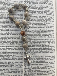 Pocket Prayer beads Protestant-Christian-Anglican-Lutheran-Episcopal-Methodist - Picture 1 of 7