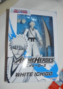 2023 ANIME HEROES BLEACH BY BanDai - WHITE ICHIGO 6" ACTION FIGURE !! - Picture 1 of 4