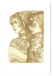 PAVEL HLAVATY: Neujahrsgraphik P. F. 1987  - Picture 1 of 1