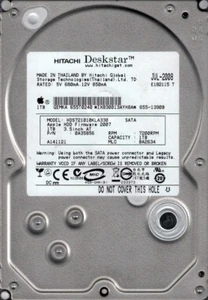 Hitachi HDS721010KLA330 P/N: 0A35856 MLC: BA2634 MAC 655-1390B 1TB - Bild 1 von 1