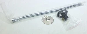 Prolunga microfono a collo d'oca 19" con supporto microfono e base. - Foto 1 di 3