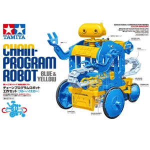 Tamiya 69931 CHAIN-PROGRAM ROBOT (BLUE & YELLOW) - Picture 1 of 6