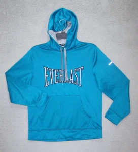 Everlast Jacket Adult Medium Green Graphic Logo Hoodie Hooded Activewear Mens - Picture 1 of 11