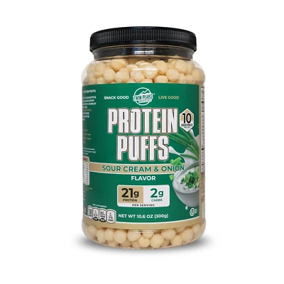 Twin Peaks Protein Puffs - (Sour Cream & Onion), Keto Friendly, Low Carb Snack - Image 1 of 4