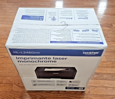 NEW Brother HL-L2460DW Wireless Duplex Monochrome Laser Printer - Image 1 of 4
