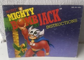 Mighty Bomb Jack Notice Usa ( Nintendo NES)