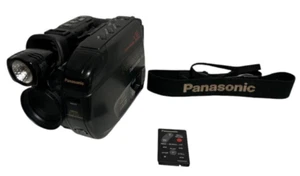 Panasonic Palmcorder IQ PV IQ-604 Remote No Battery Full Auto 12X VHS C Untested - Picture 1 of 9