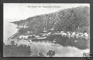 Timor Atapoepoe Atapupu Harbour Indonesia 1919 - Picture 1 of 1