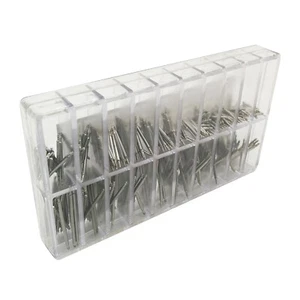 360PCS 8mm-25mm Watch Spring Bars Strap Link Pins Stainless Steel Repair Tool - Picture 1 of 6