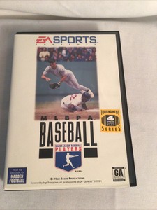 EA Sports MLBPA Baseball Sega Genesis